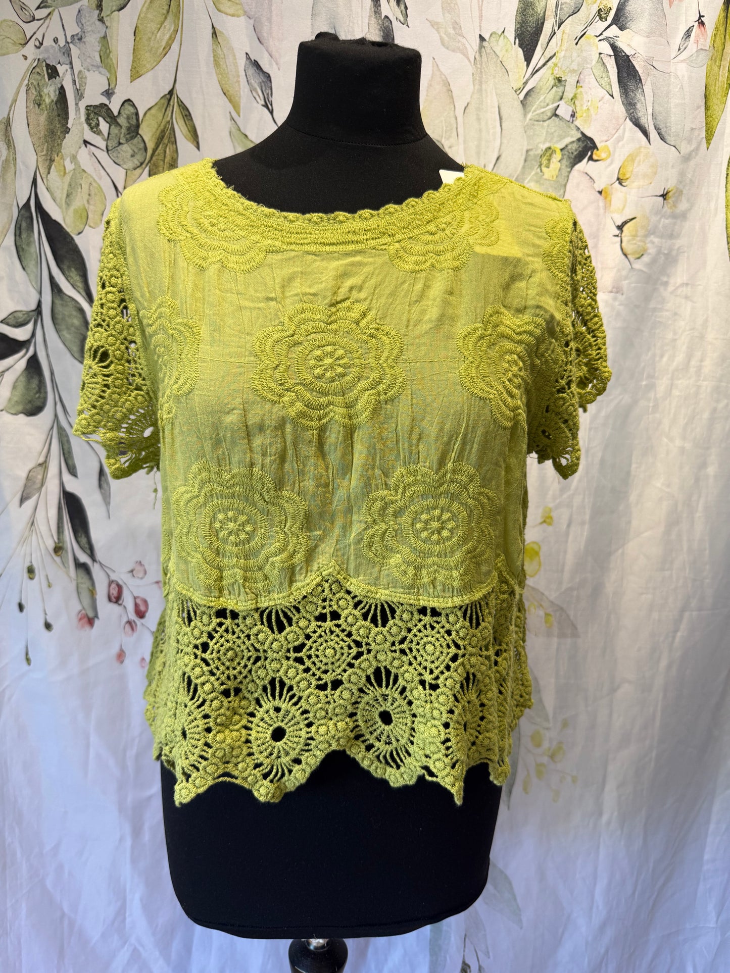 Cotton Crochet Top
