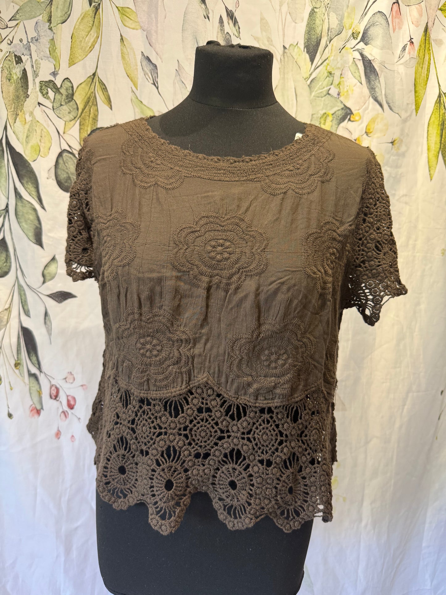 Cotton Crochet Top