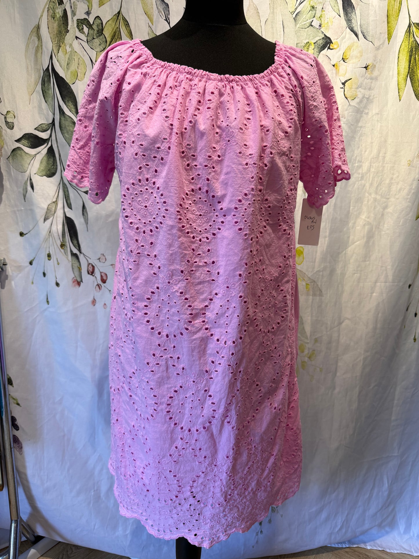 Broderie Anglais Dress