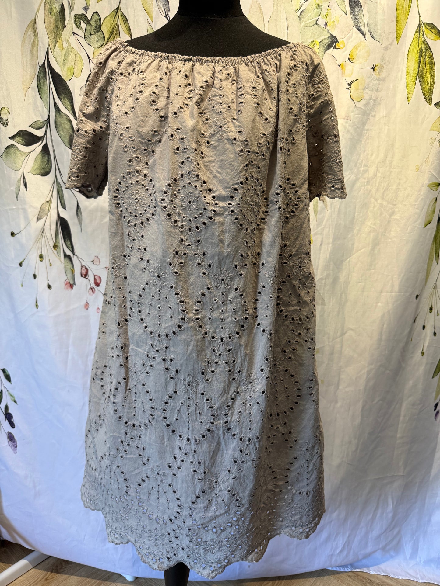 Broderie Anglais Dress