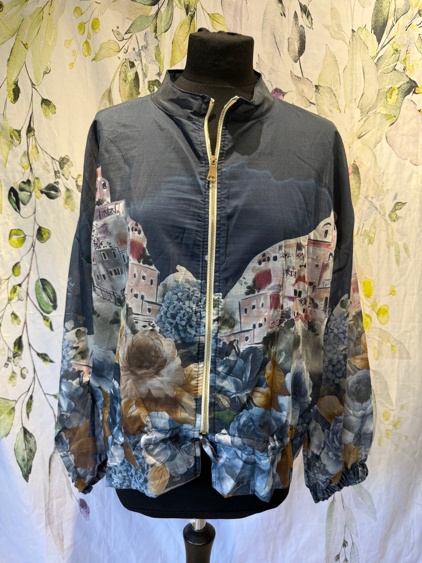 Sheer Bomber Jacket