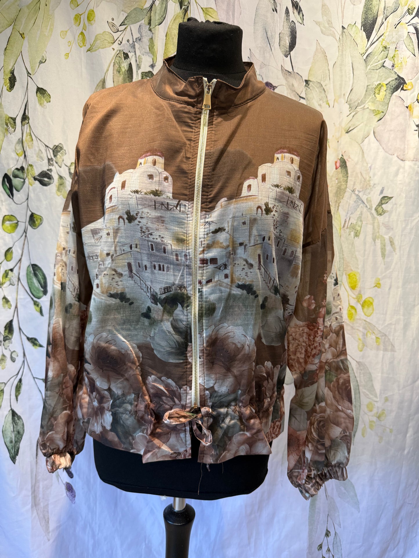 Sheer Bomber Jacket