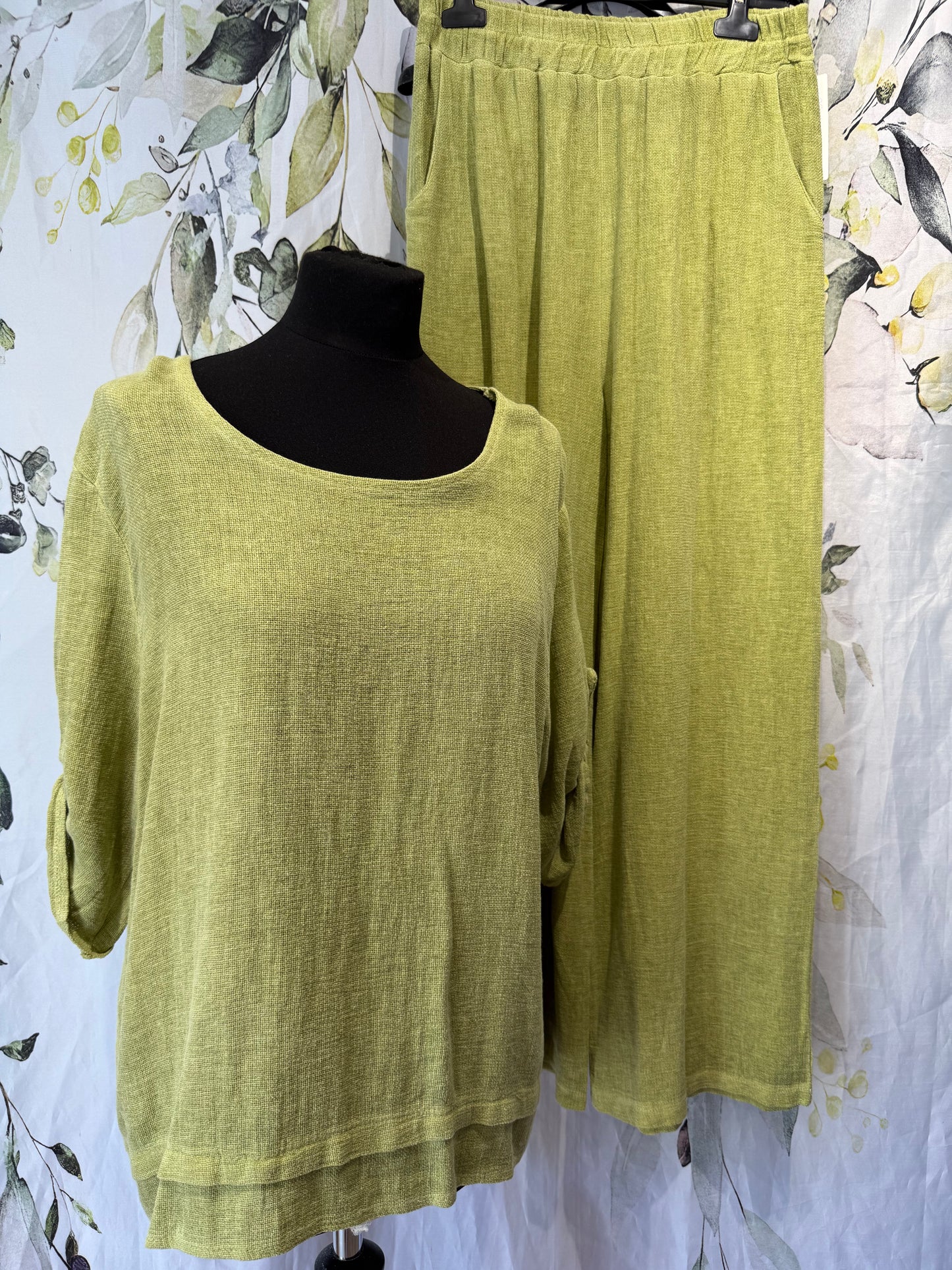 Linen Mix Co-Ord Set