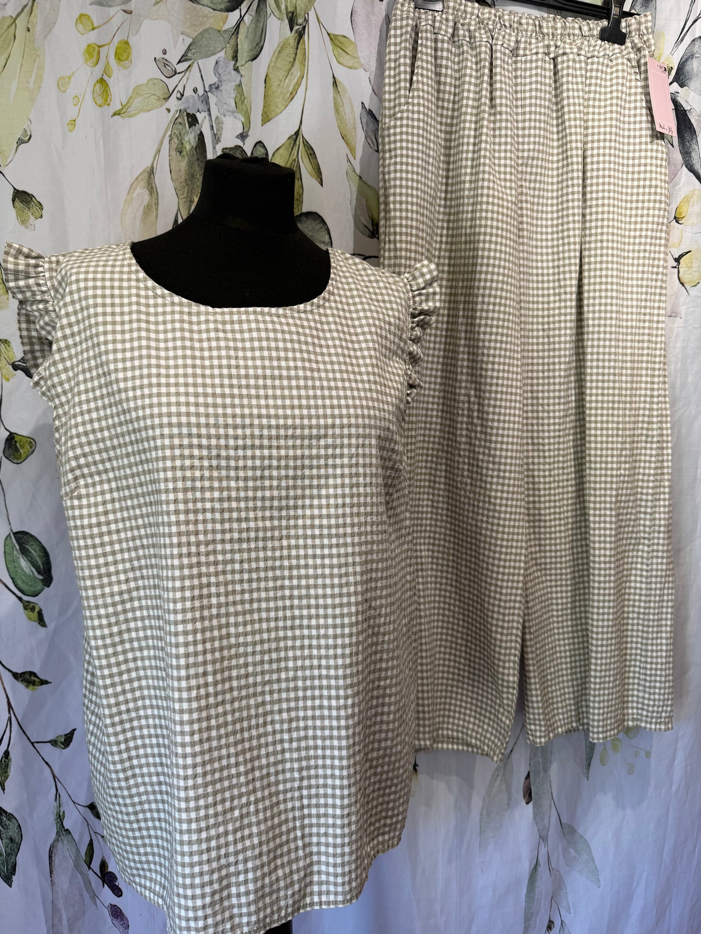 Gingham Co-ord Set