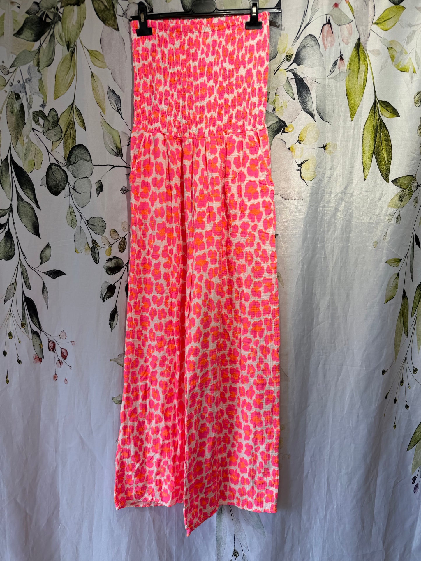 Shirred Jumpsuit