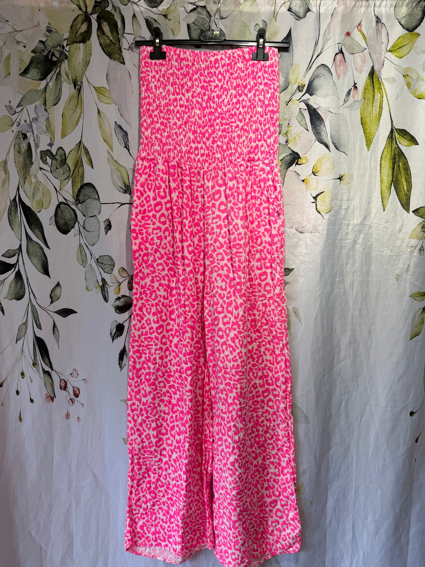 Shirred Jumpsuit