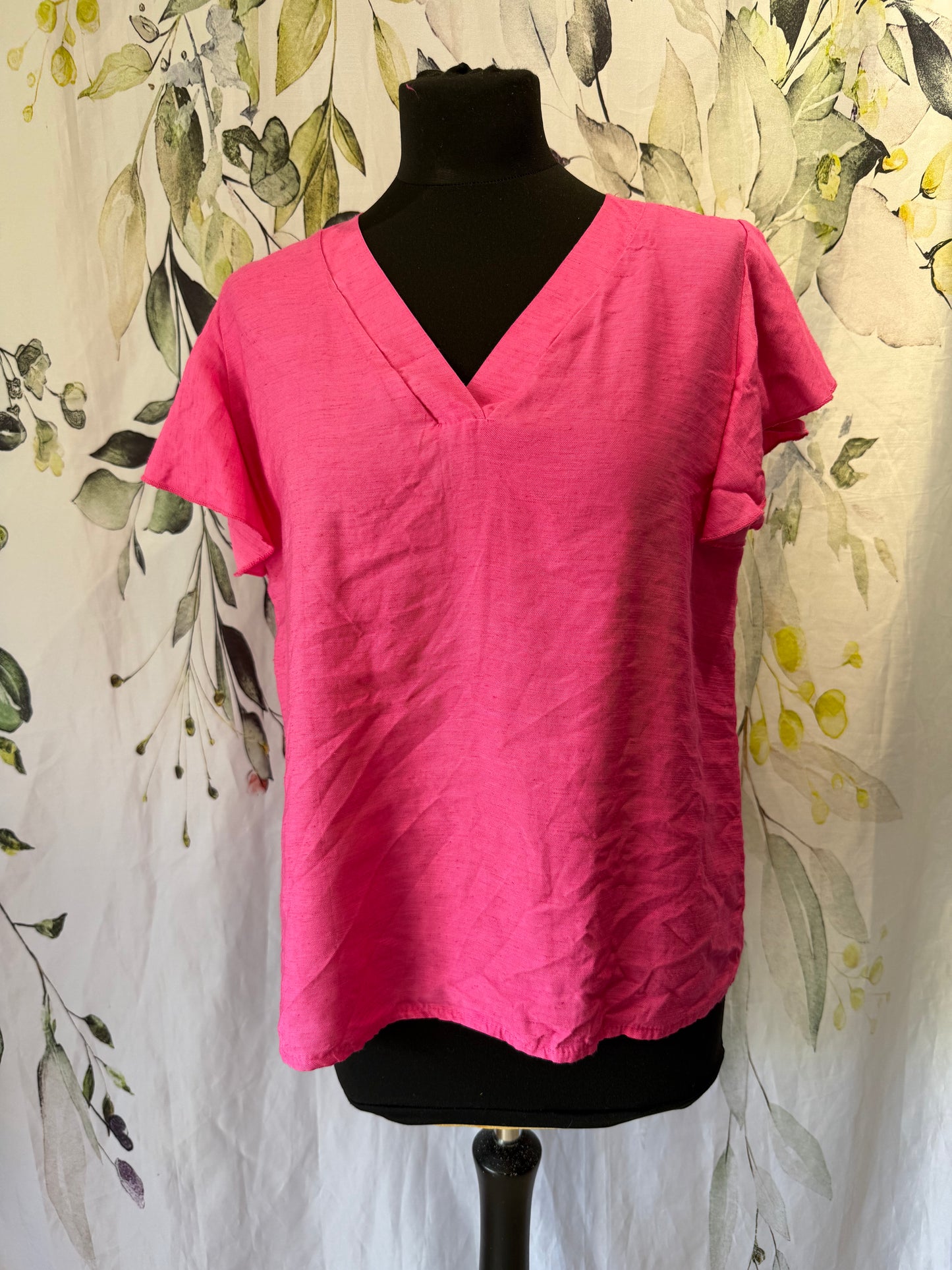 Flutter Sleeve Top