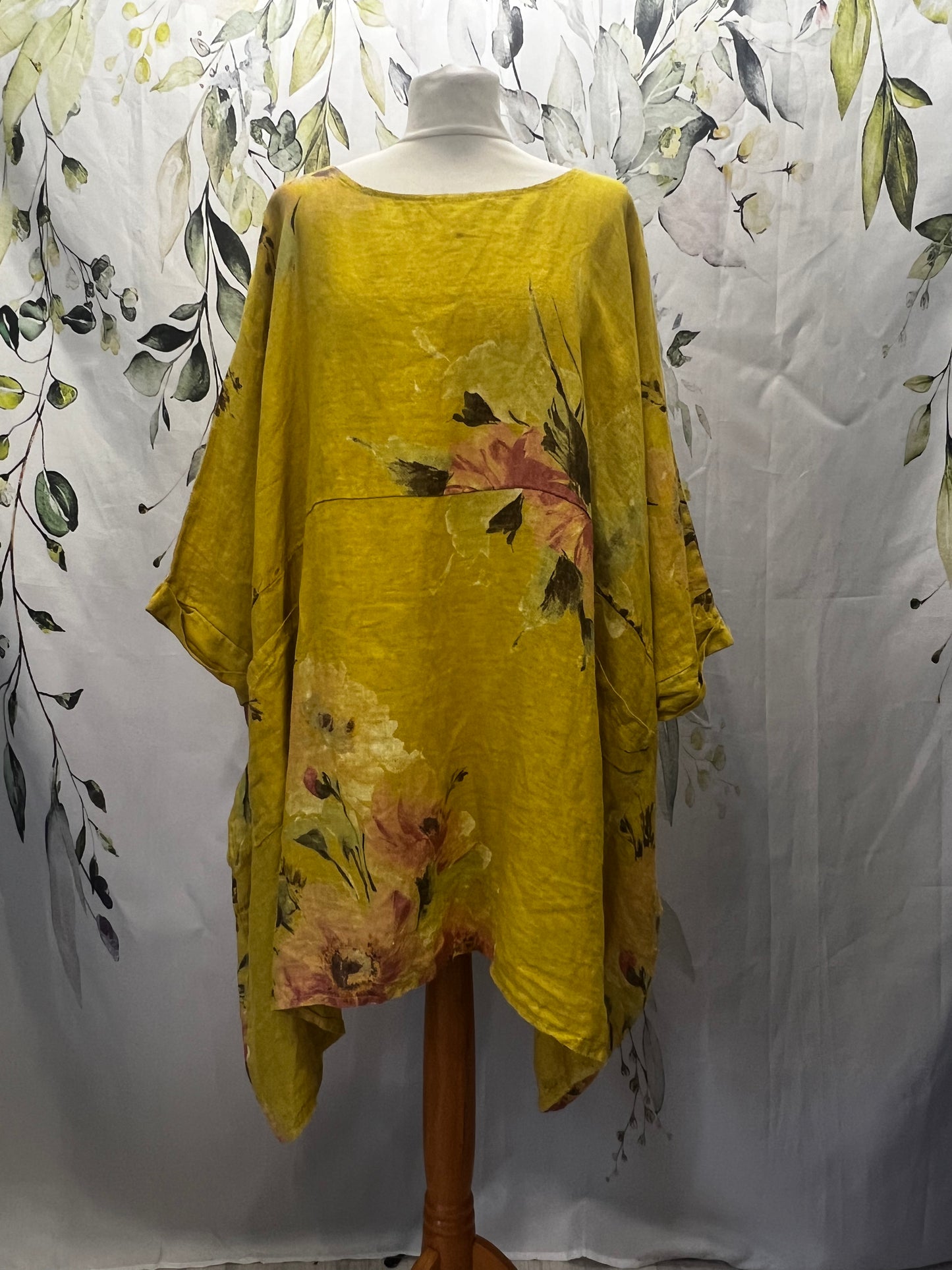 Oversized Linen Top