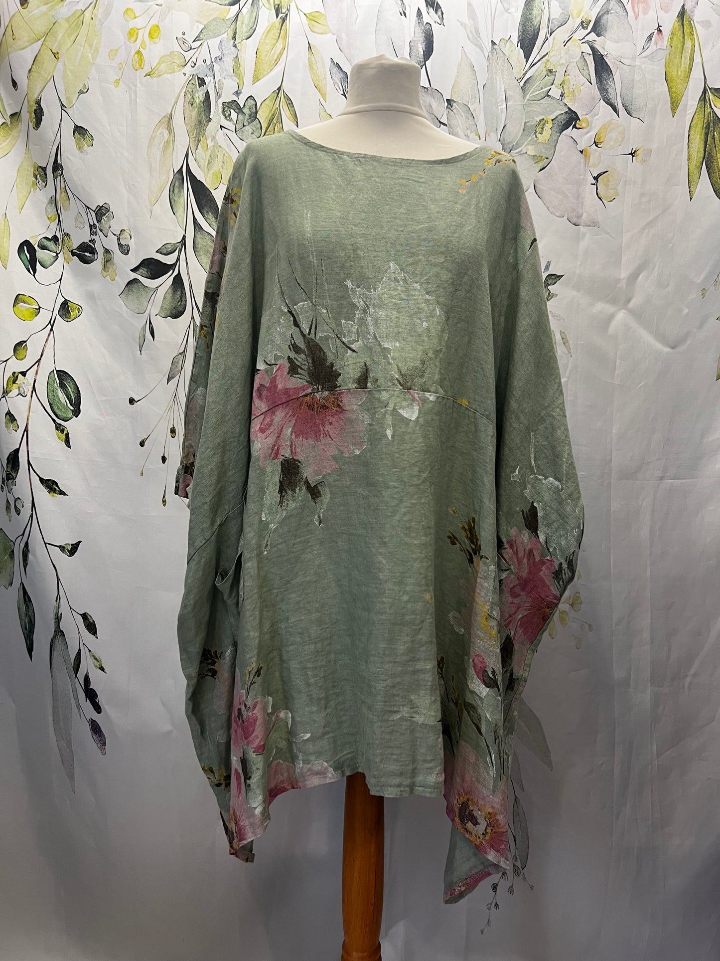 Oversized Linen Top