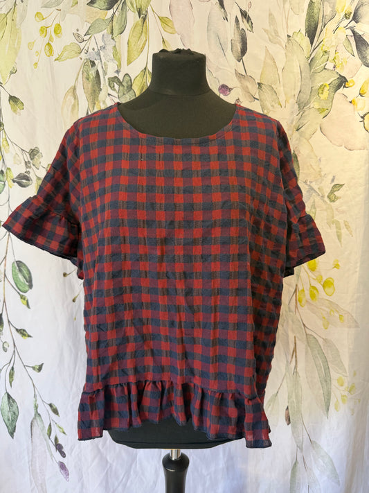 Checked Top