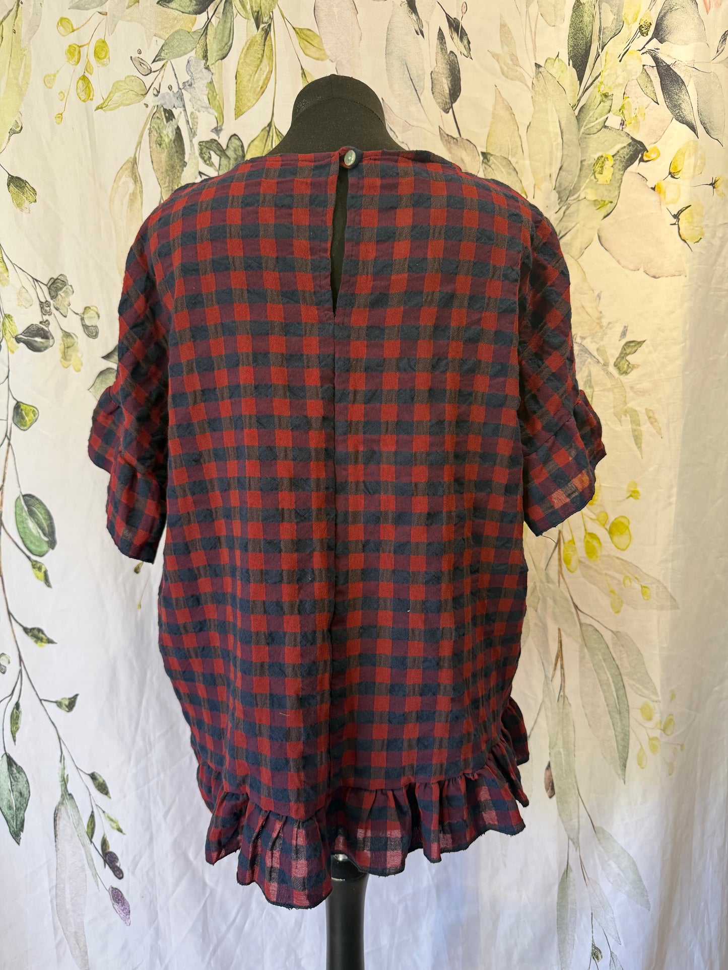 Checked Top