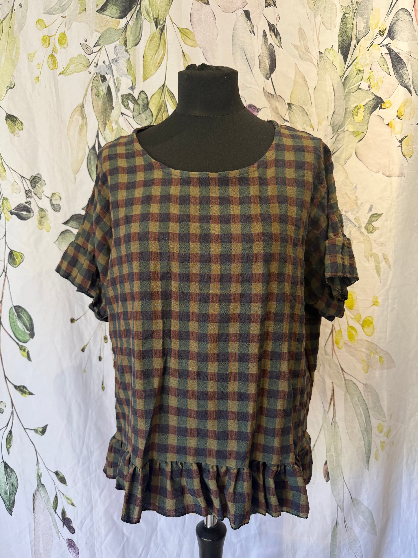 Checked Top