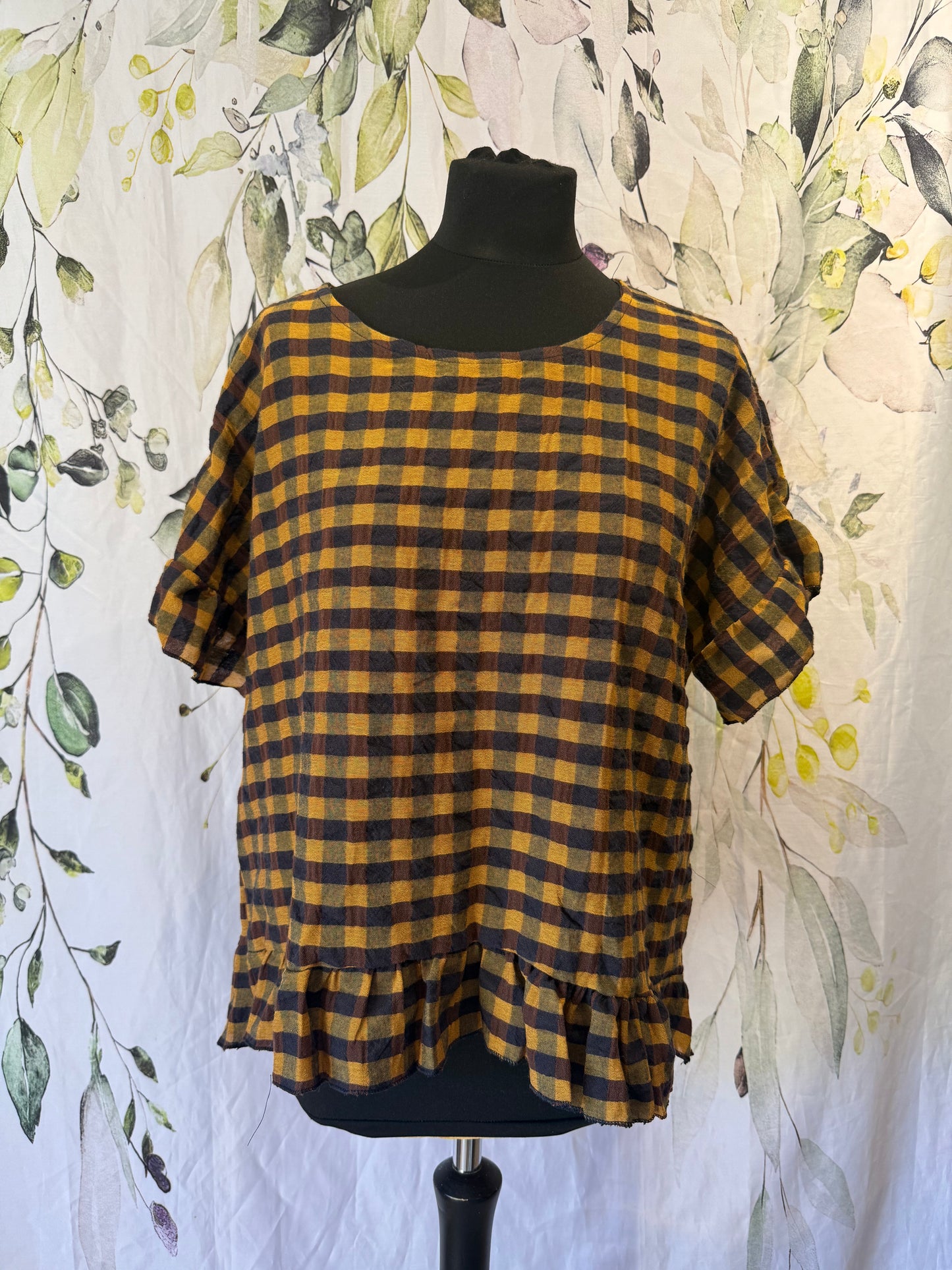 Checked Top