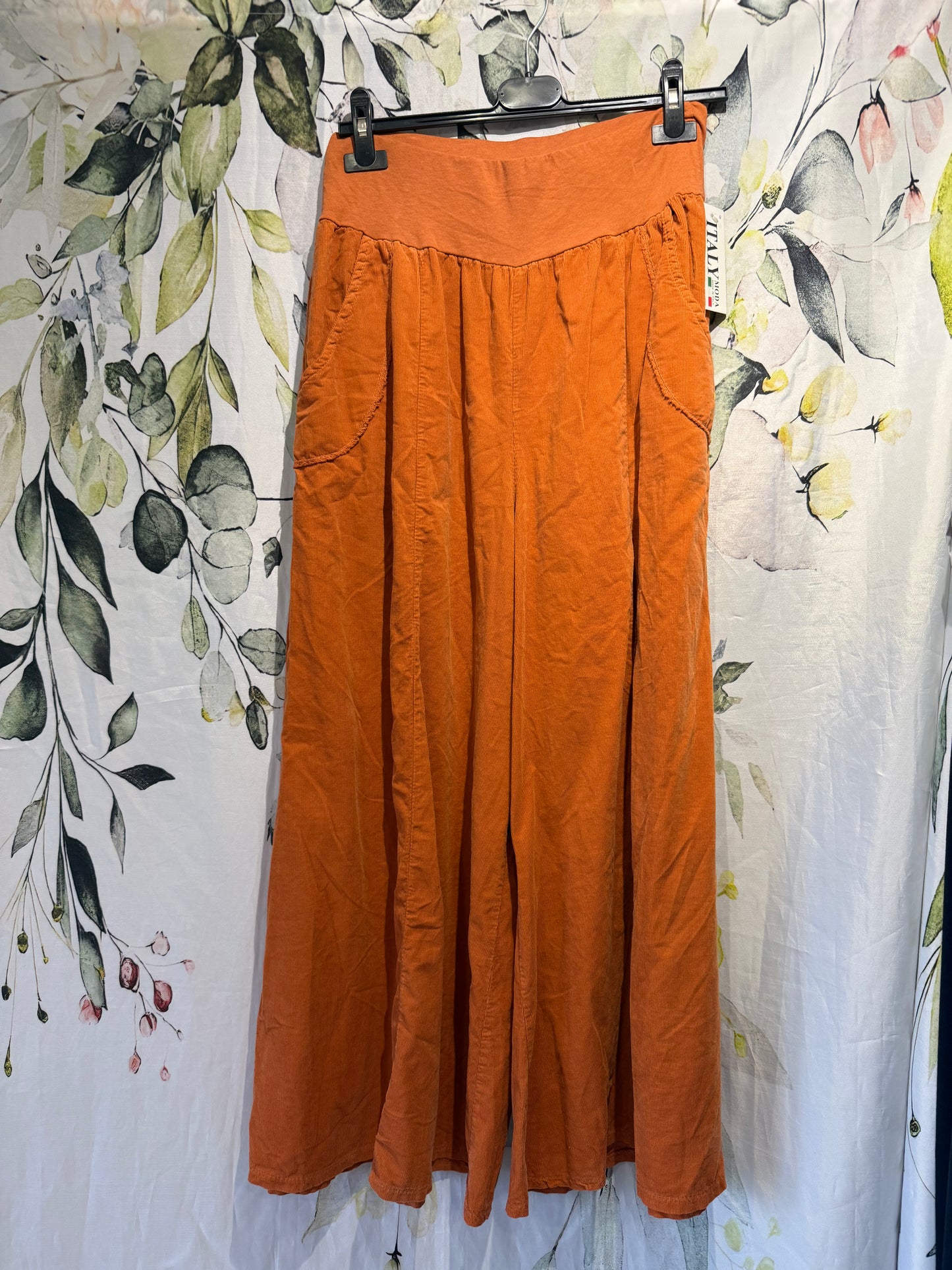 Palazzo Cords ( jersey waistband)