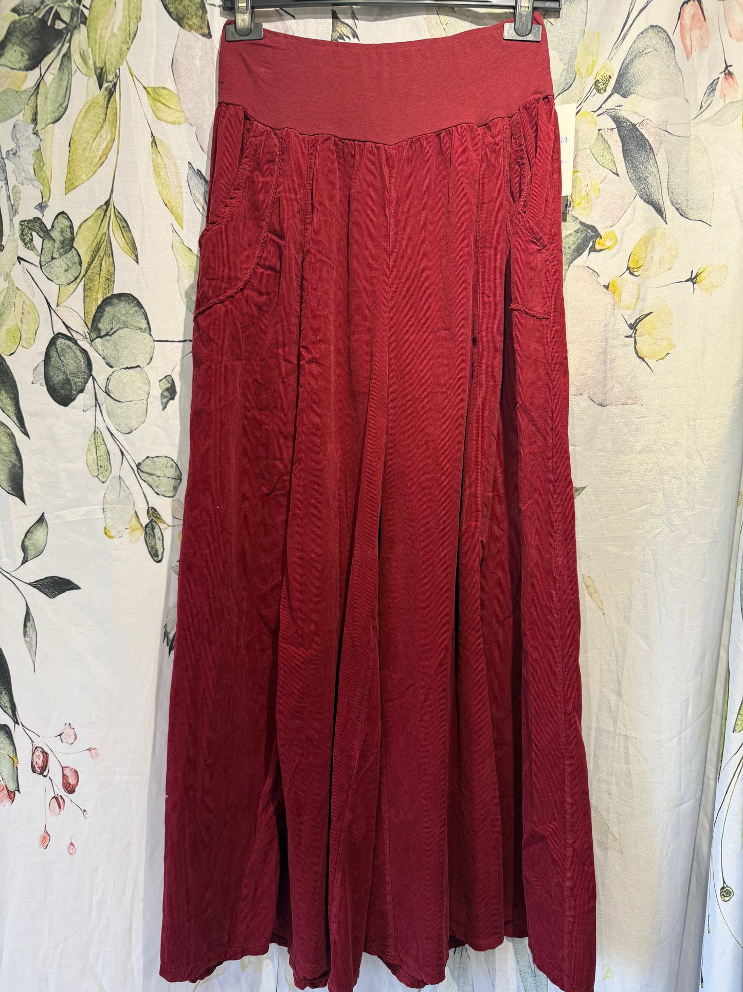 Palazzo Cords ( jersey waistband)