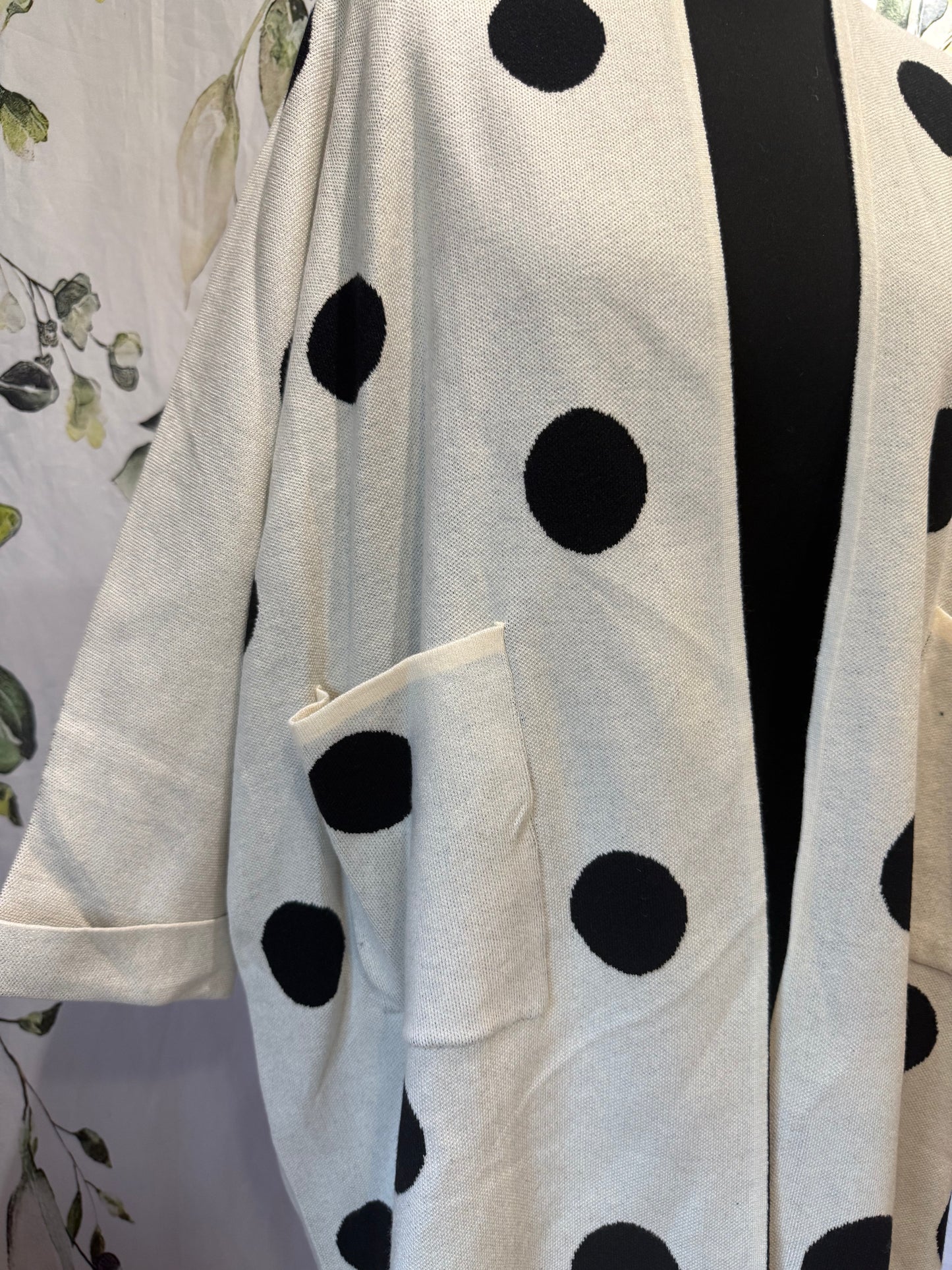 Polka Dot Cardi
