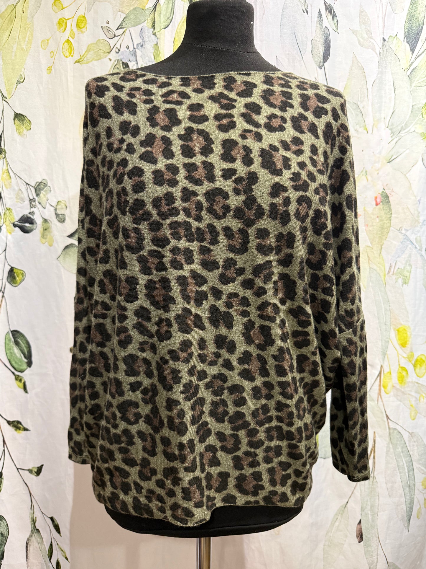 Animal Print Knit