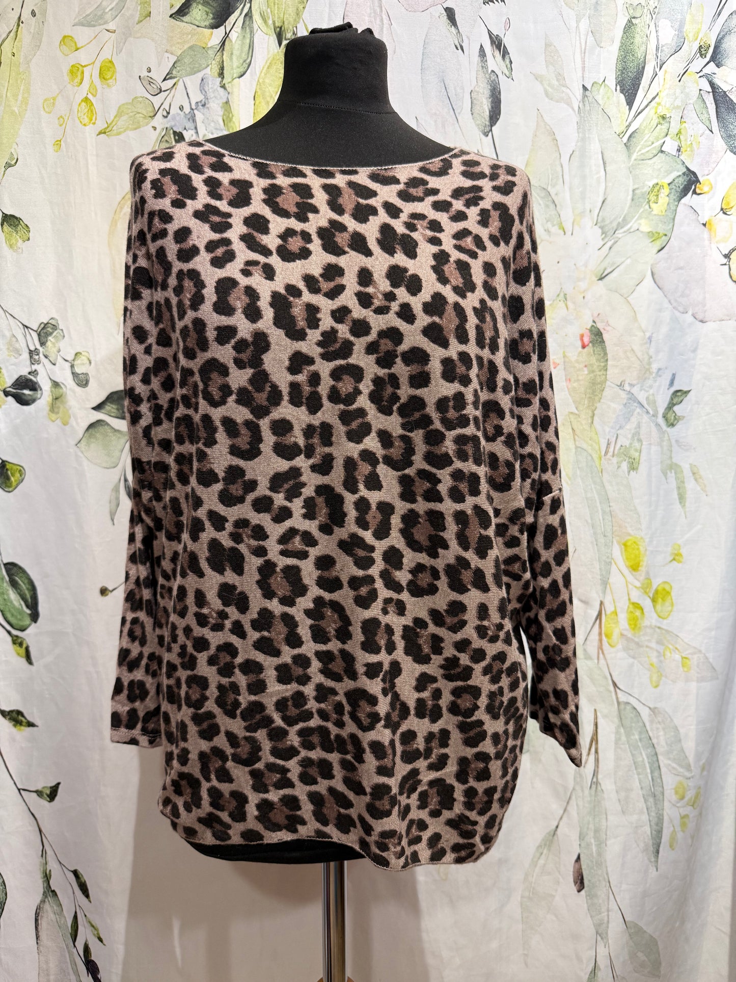 Animal Print Knit