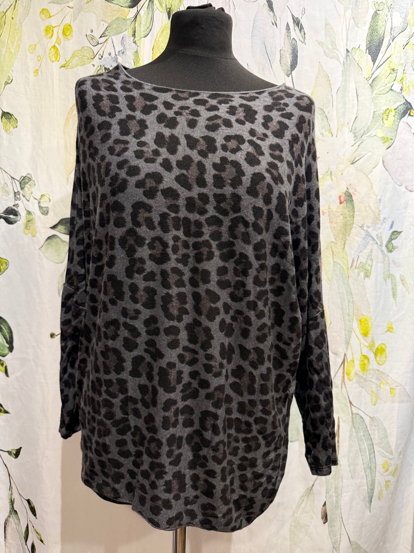 Animal Print Knit