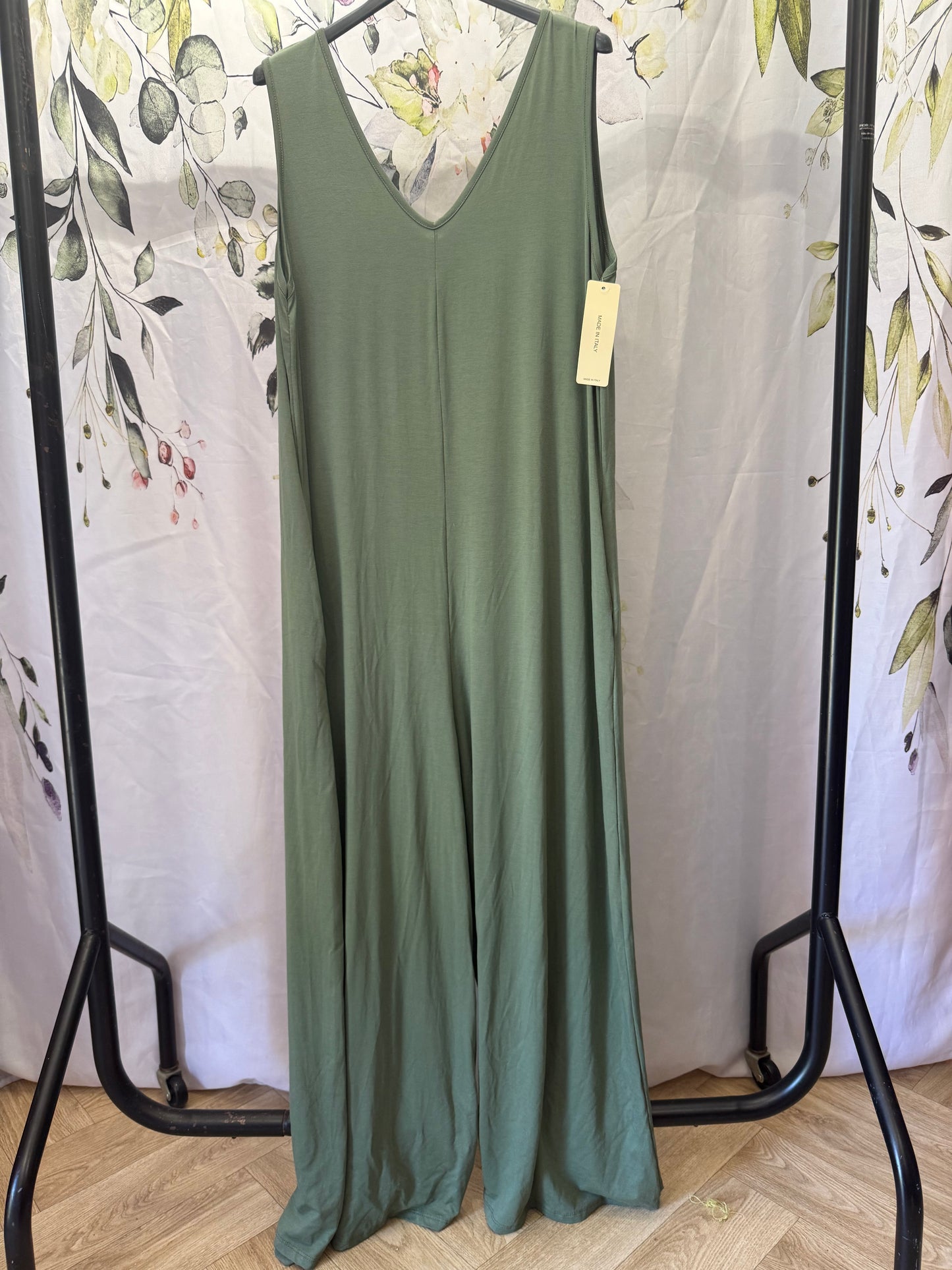 V Neck Jumpsuit