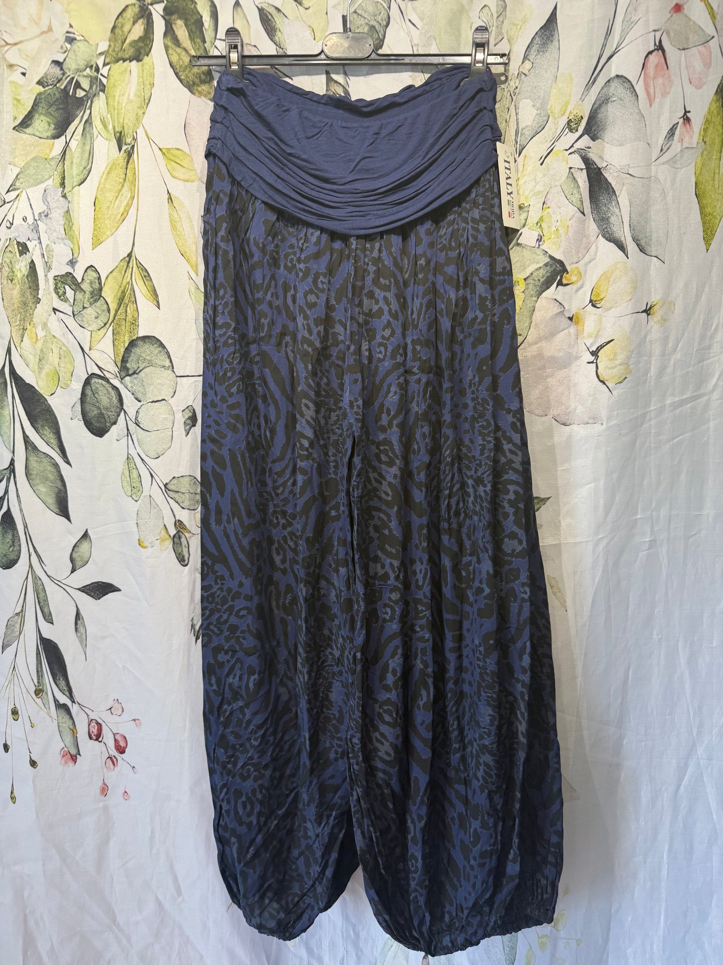 Animal Print Harem Pants