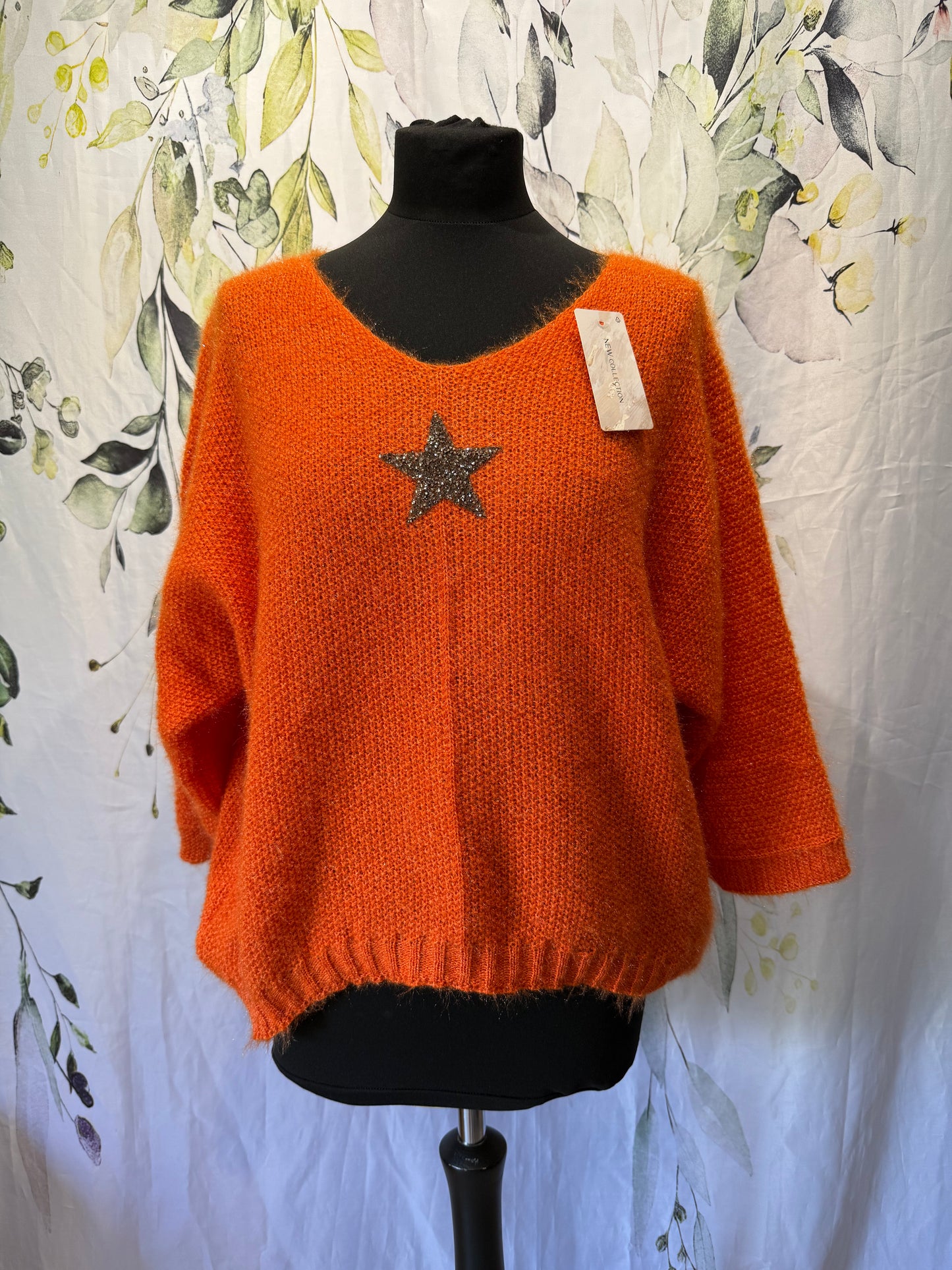 Fluffy Shimmer Knit