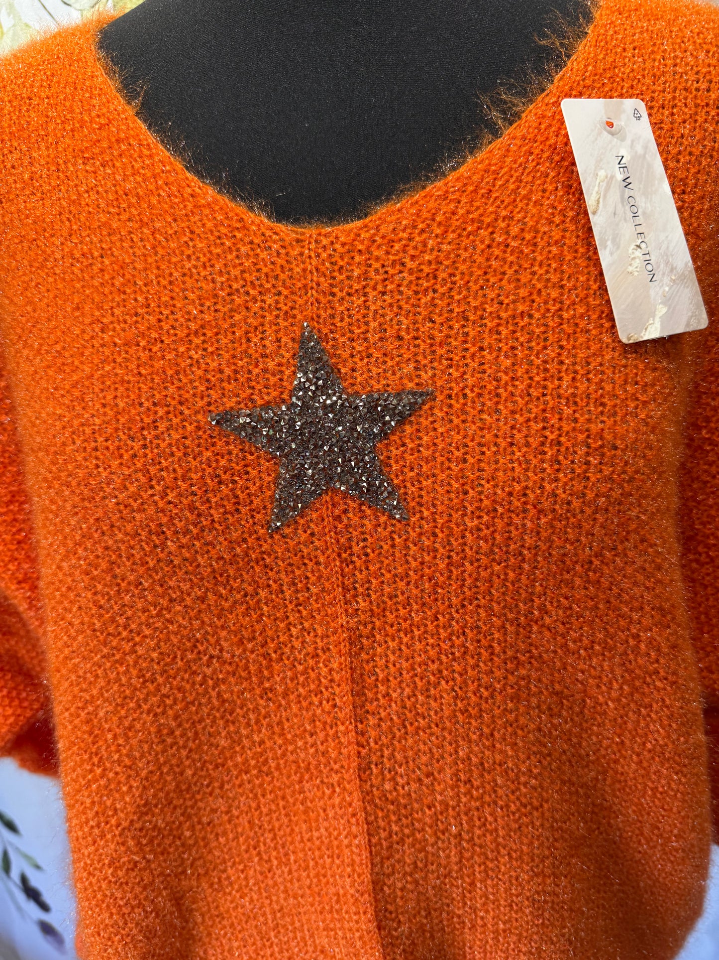 Fluffy Shimmer Knit
