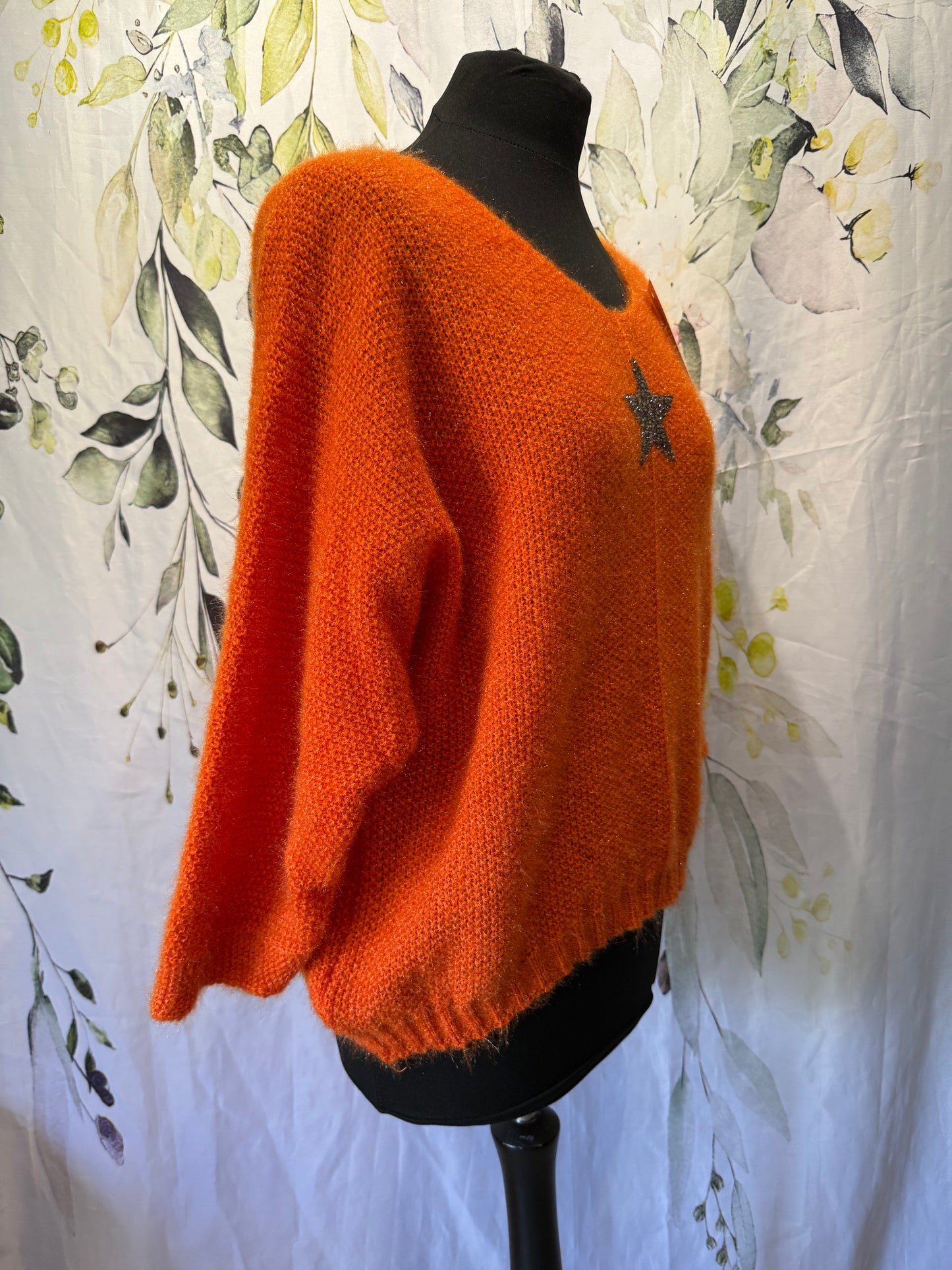 Fluffy Shimmer Knit