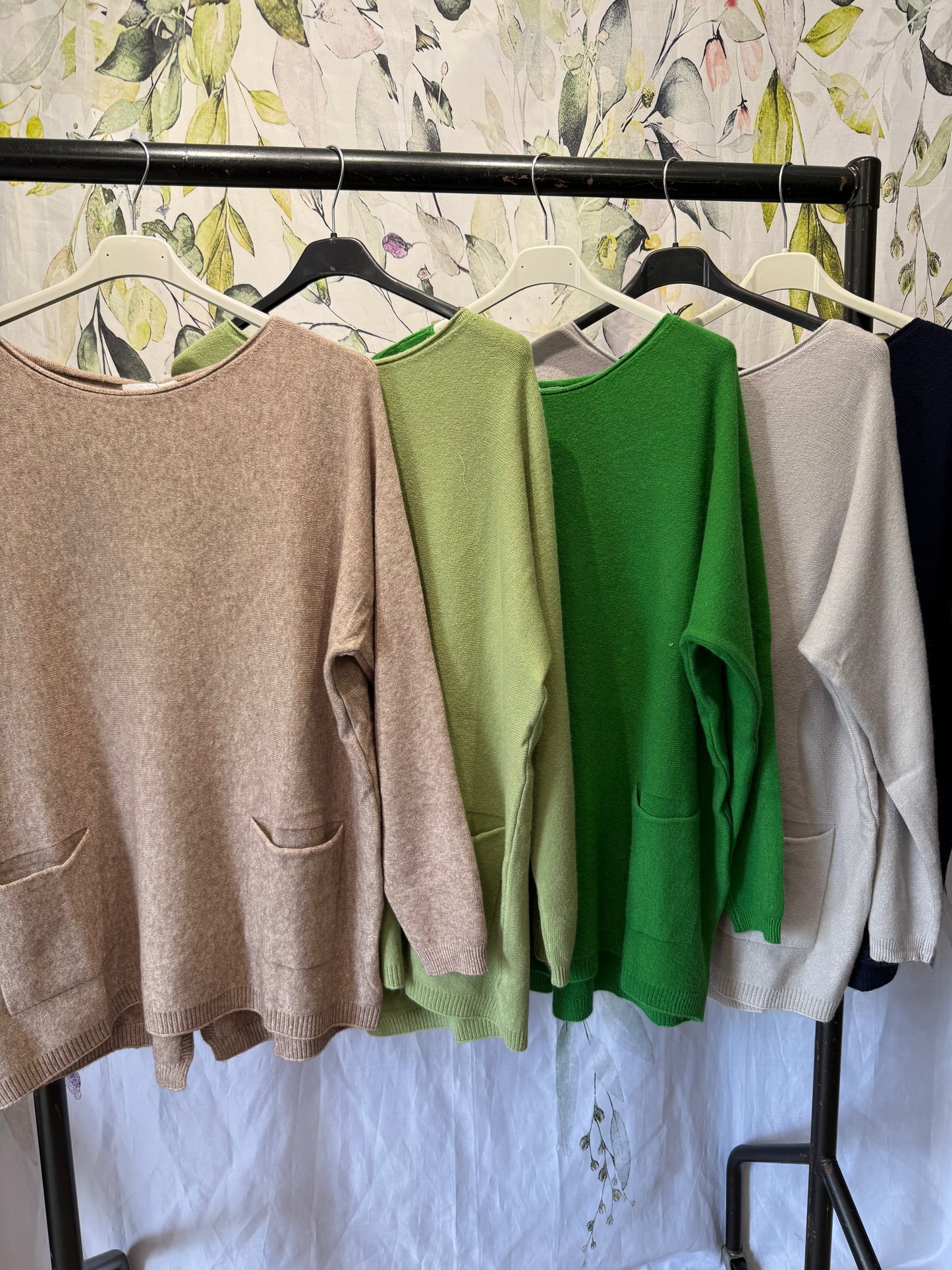 Button Back Knit