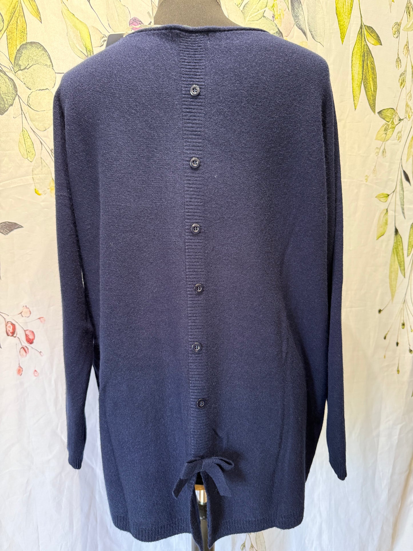Button Back Knit