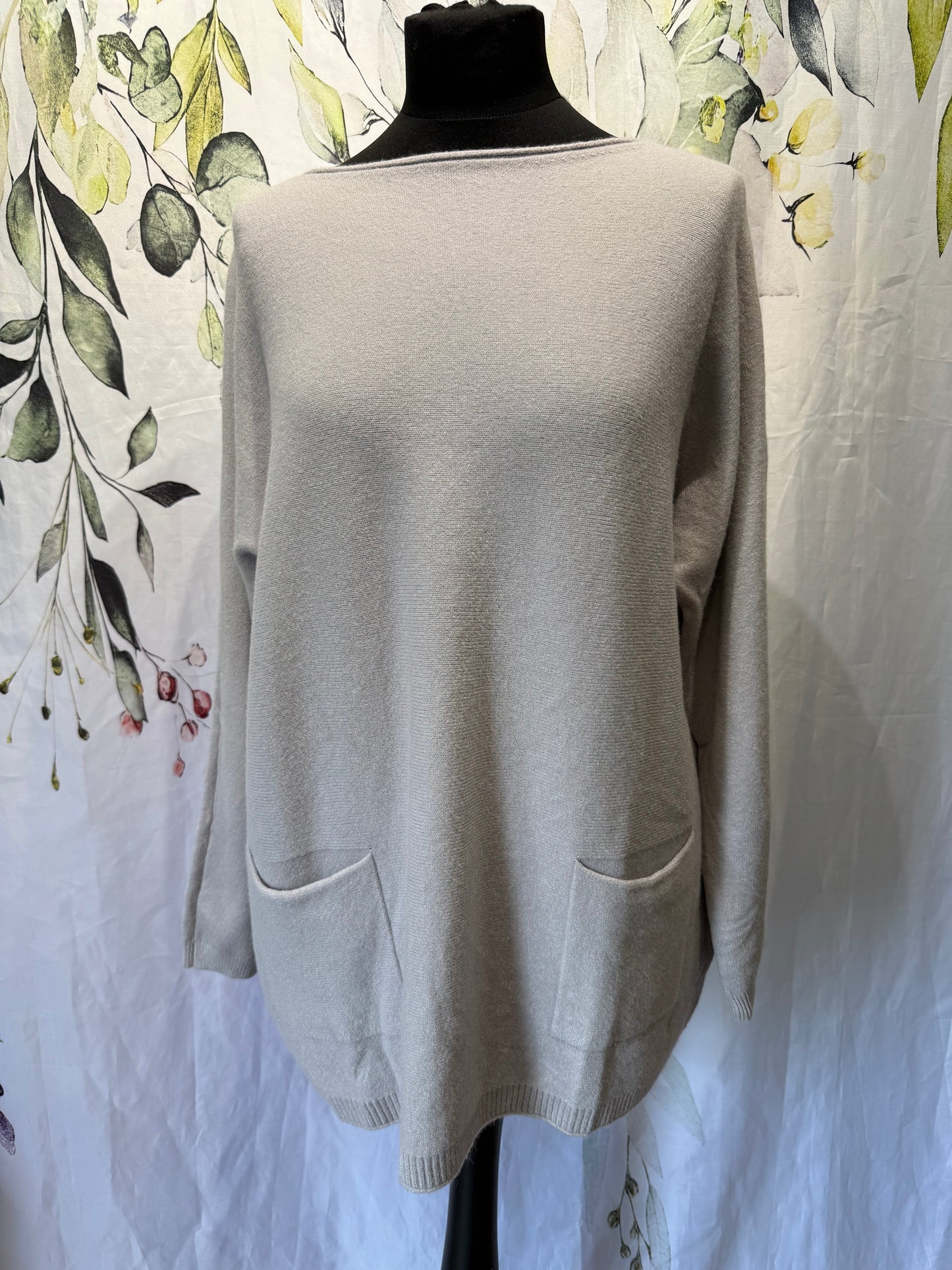 Button Back Knit