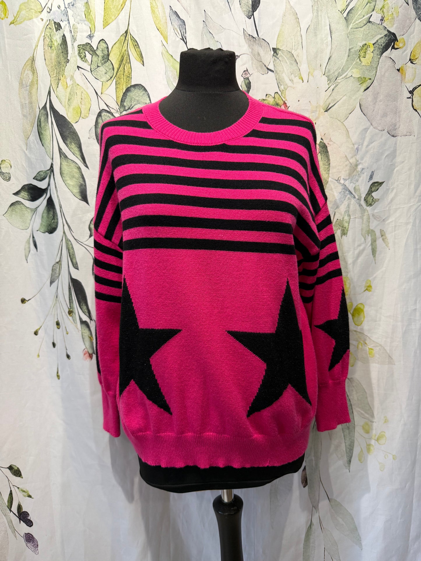 Stripe Star Knit