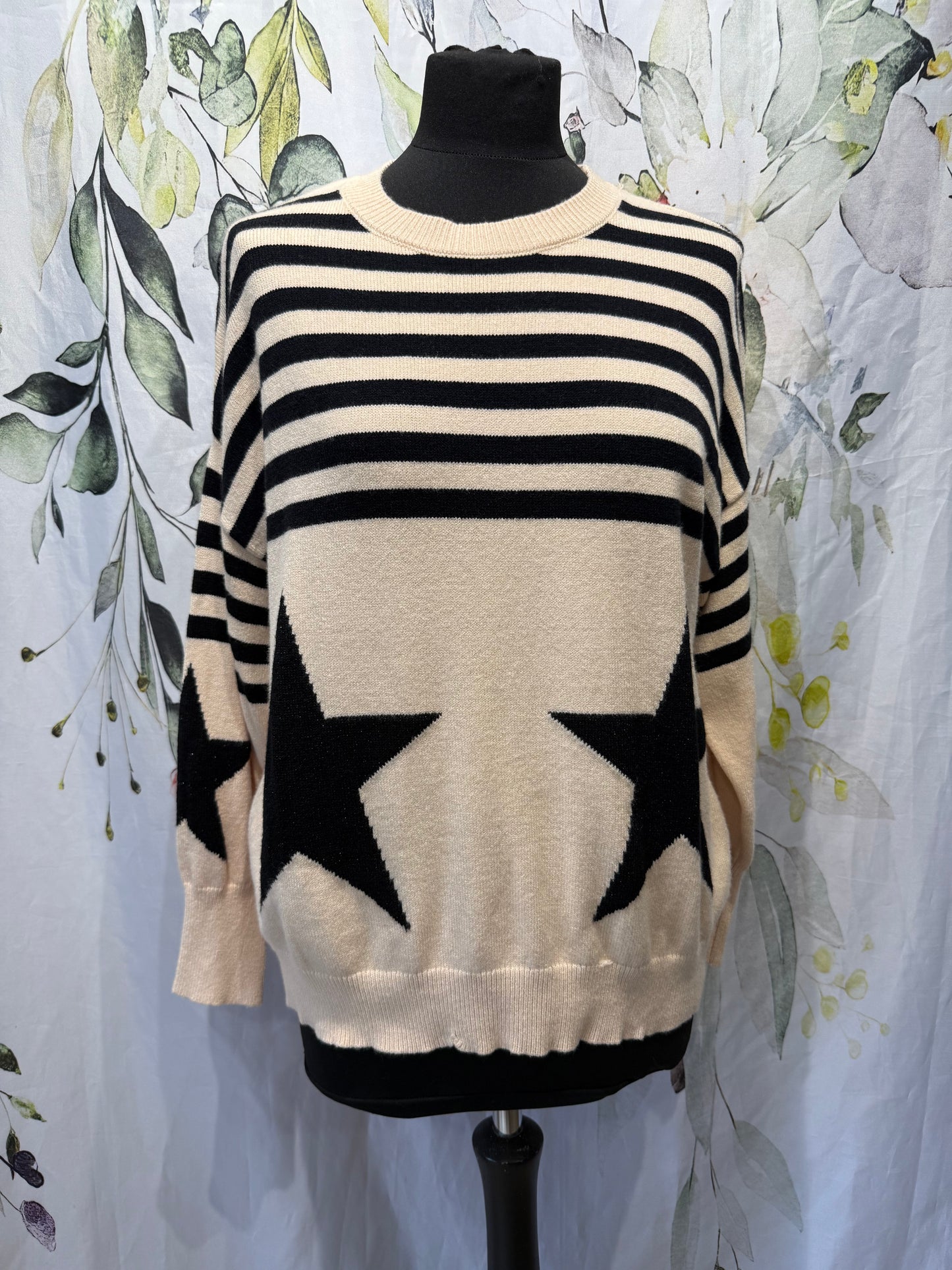 Stripe Star Knit