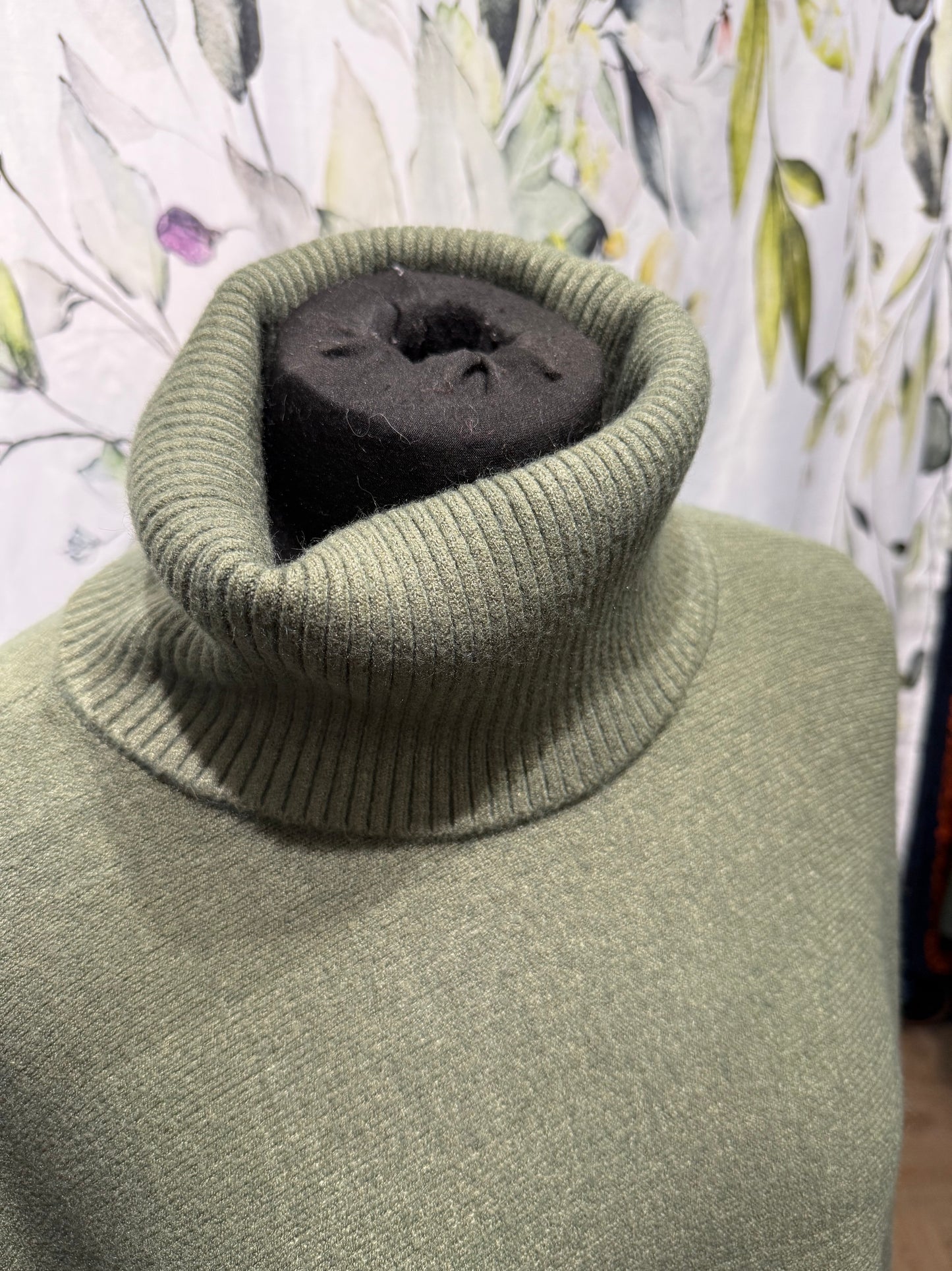 Oversized Roll Neck Knit