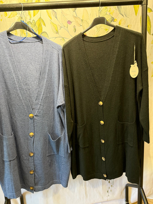 Oversized Long Cardi