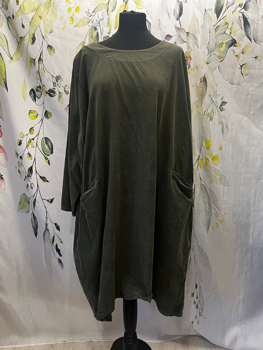 Needlecord Tunic Dress