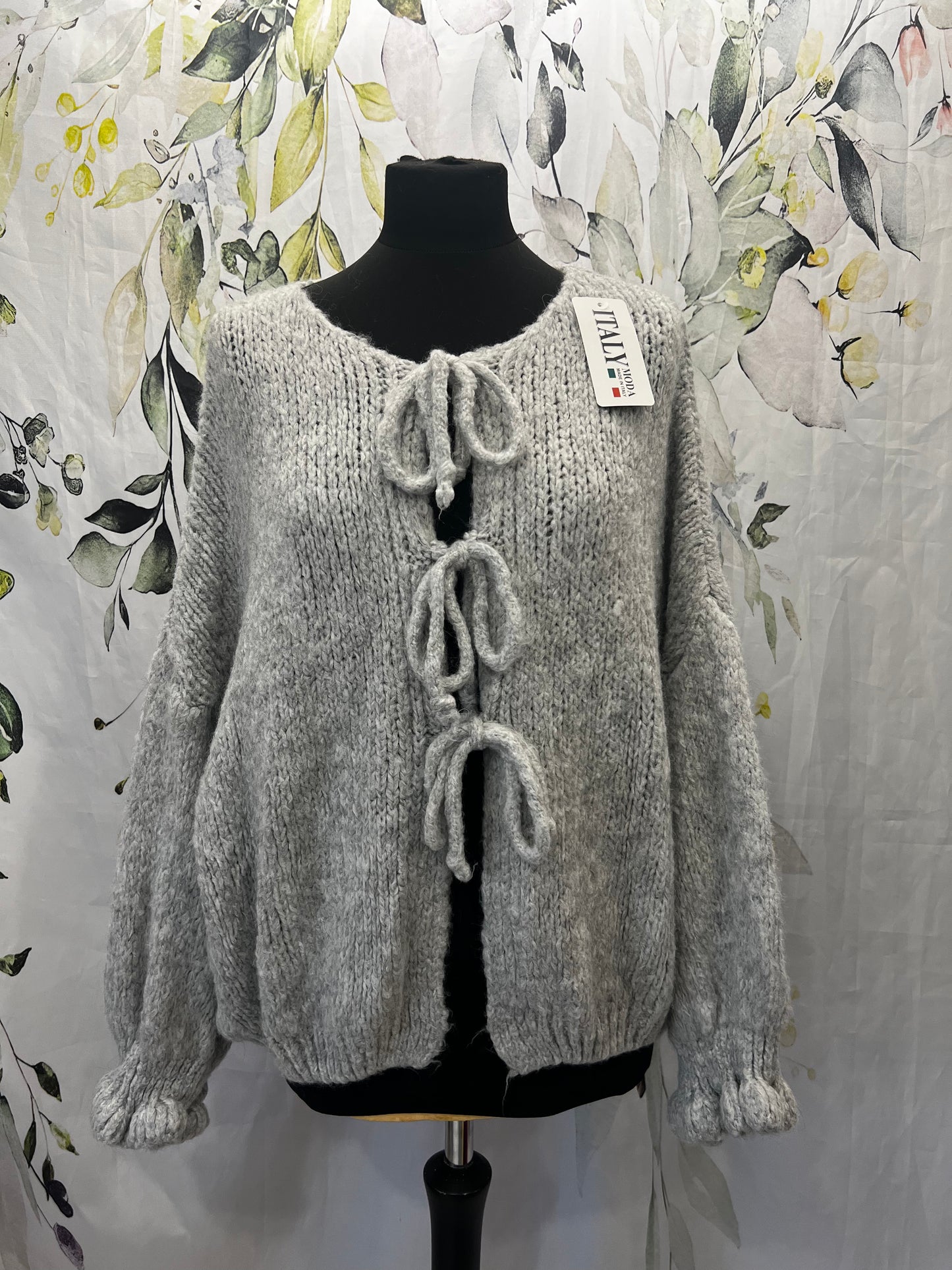 Tie Front Cardi