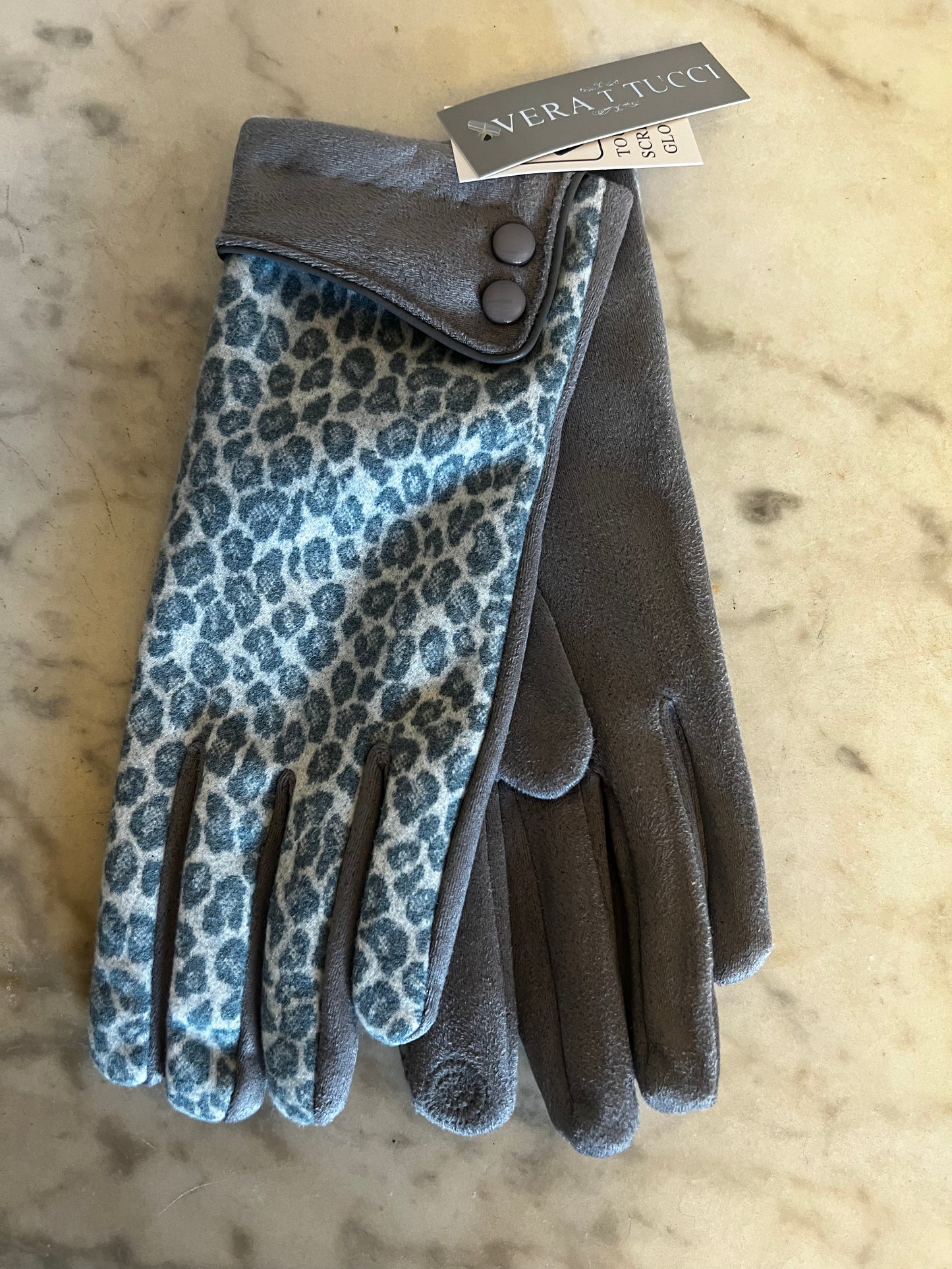 Leopard Print Gloves