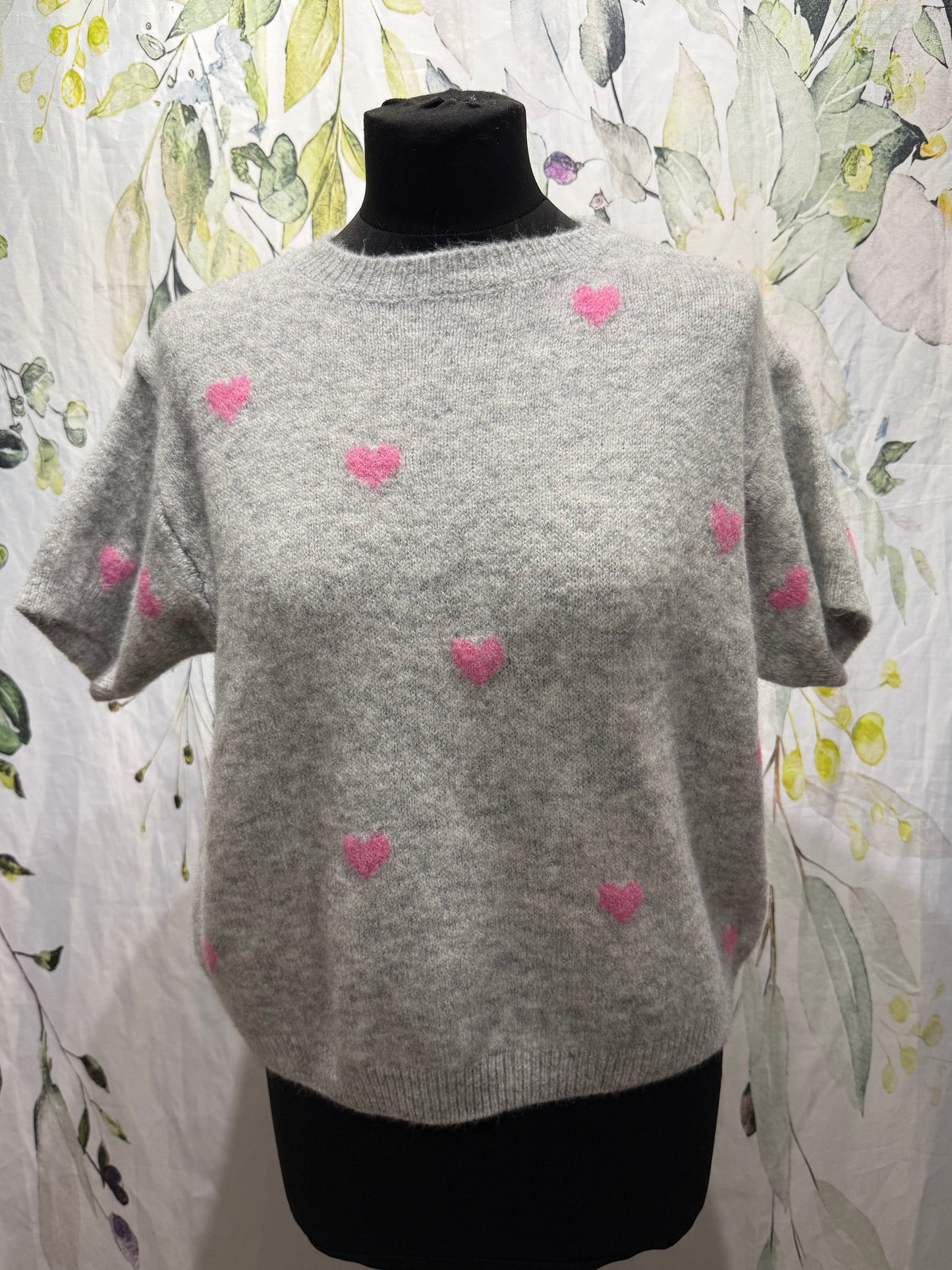 Heart Detail Knit
