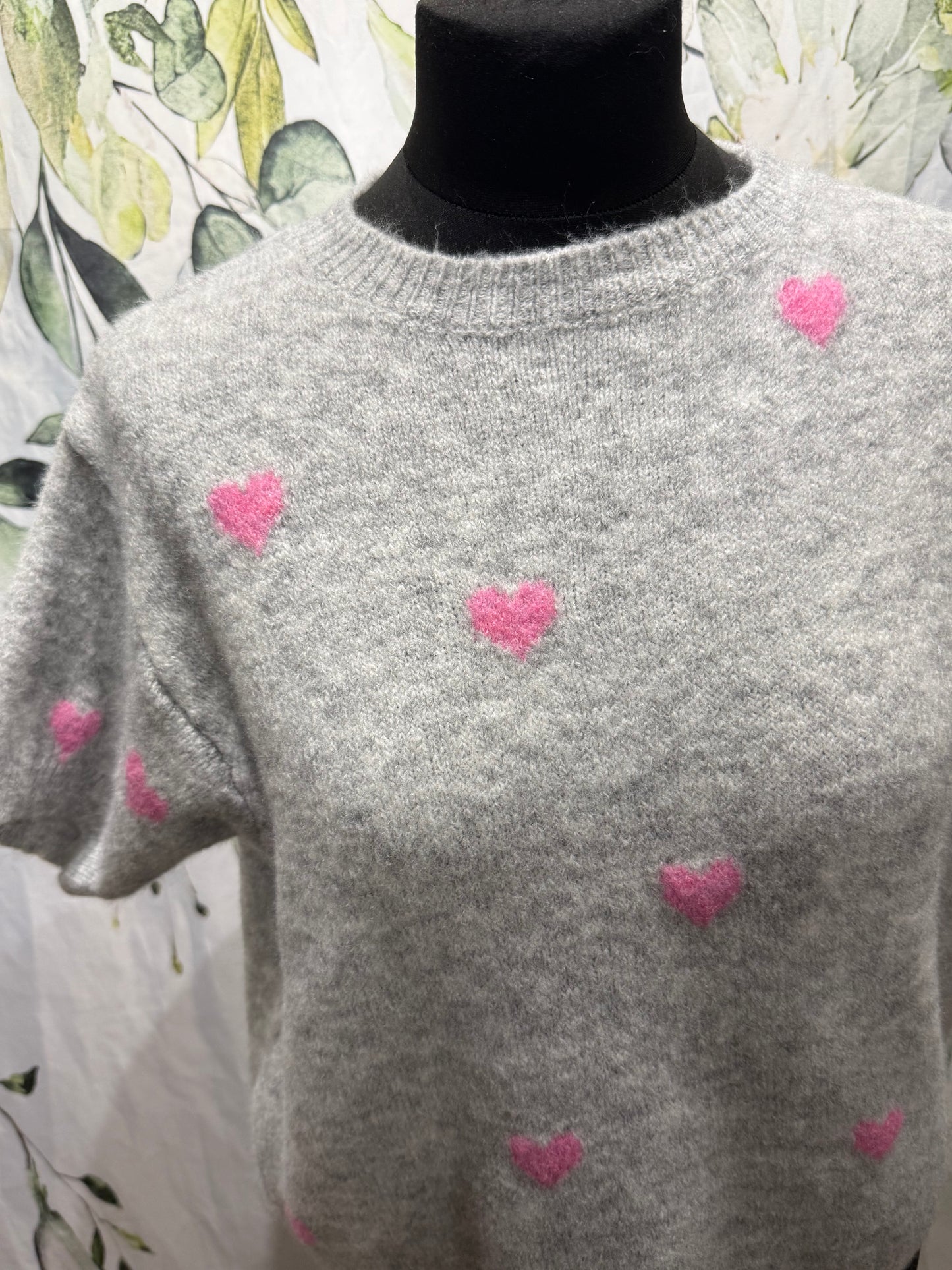 Heart Detail Knit
