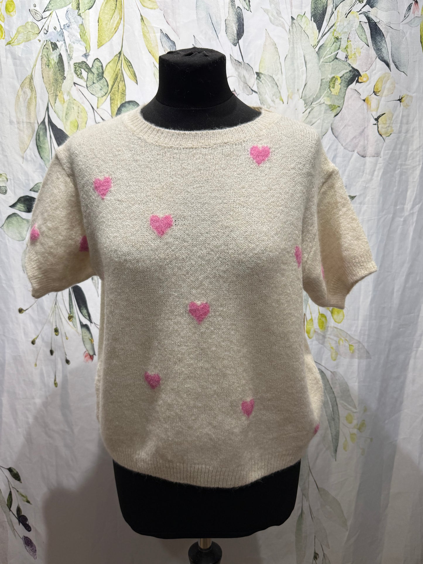 Heart Detail Knit