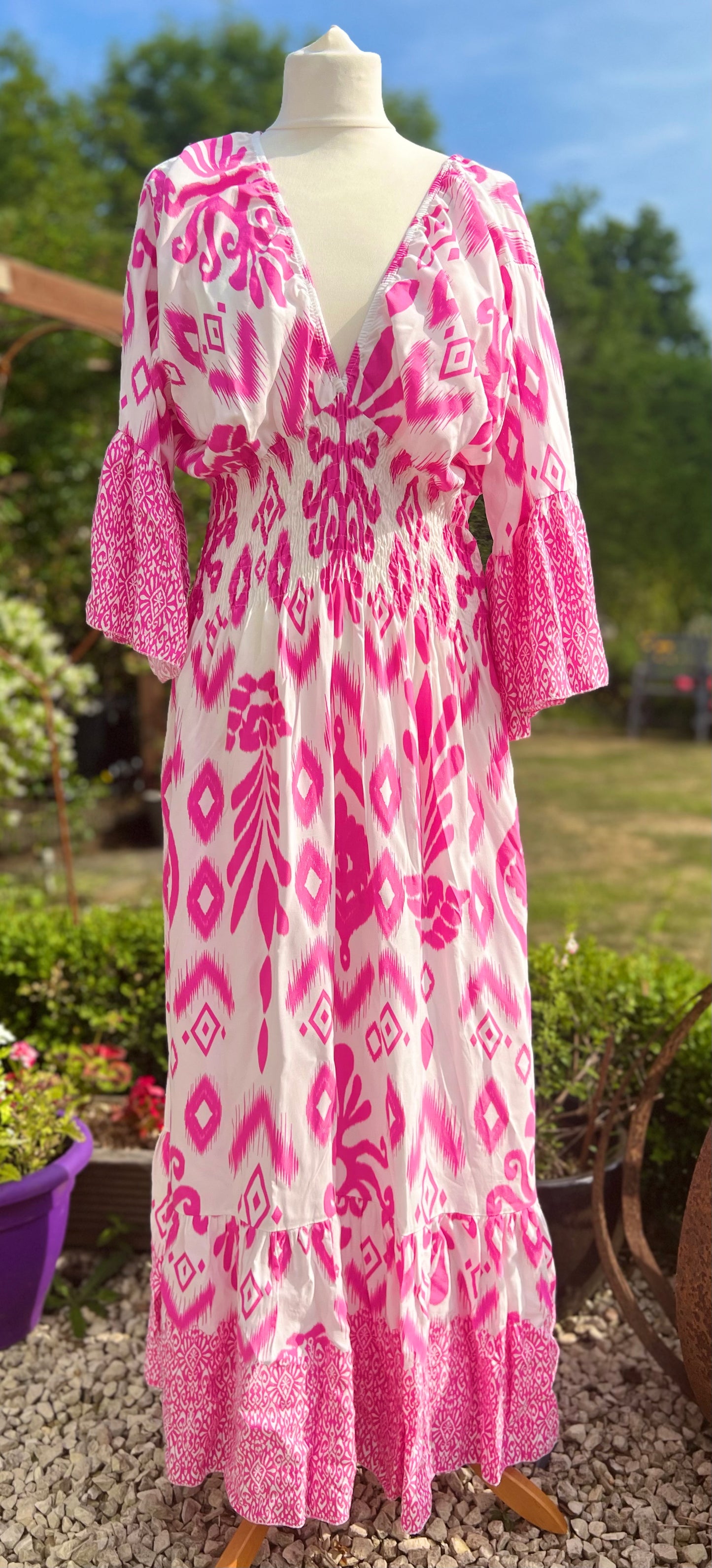 Aztec Maxi Dress