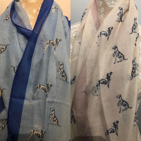 Dalmatian Print Scarf