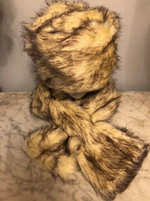 Load image into Gallery viewer, Faux Fur Hat and Scarf Set
