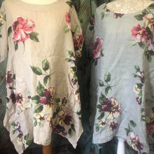 Load image into Gallery viewer, Linen Floral Print Top
