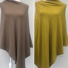 Load image into Gallery viewer, Asymmetric Poncho Wrap
