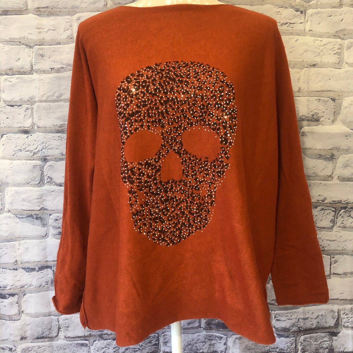 Sparkle Skull Knit
