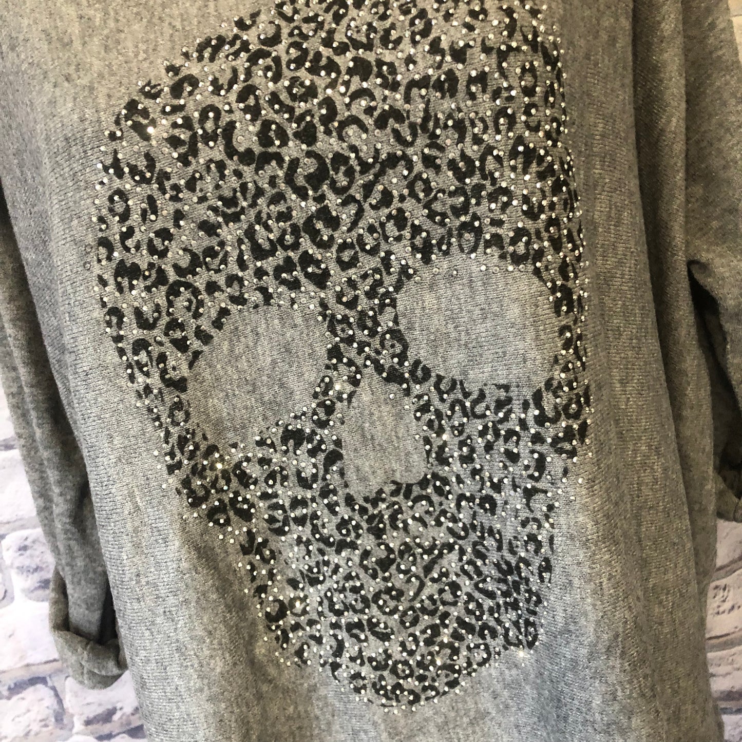 Sparkle Skull Knit
