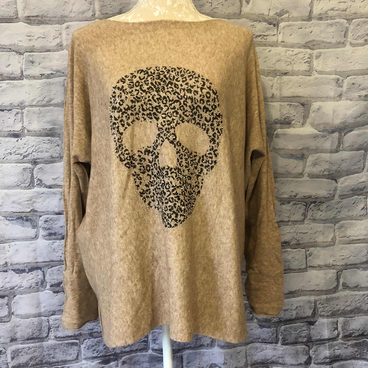 Sparkle Skull Knit