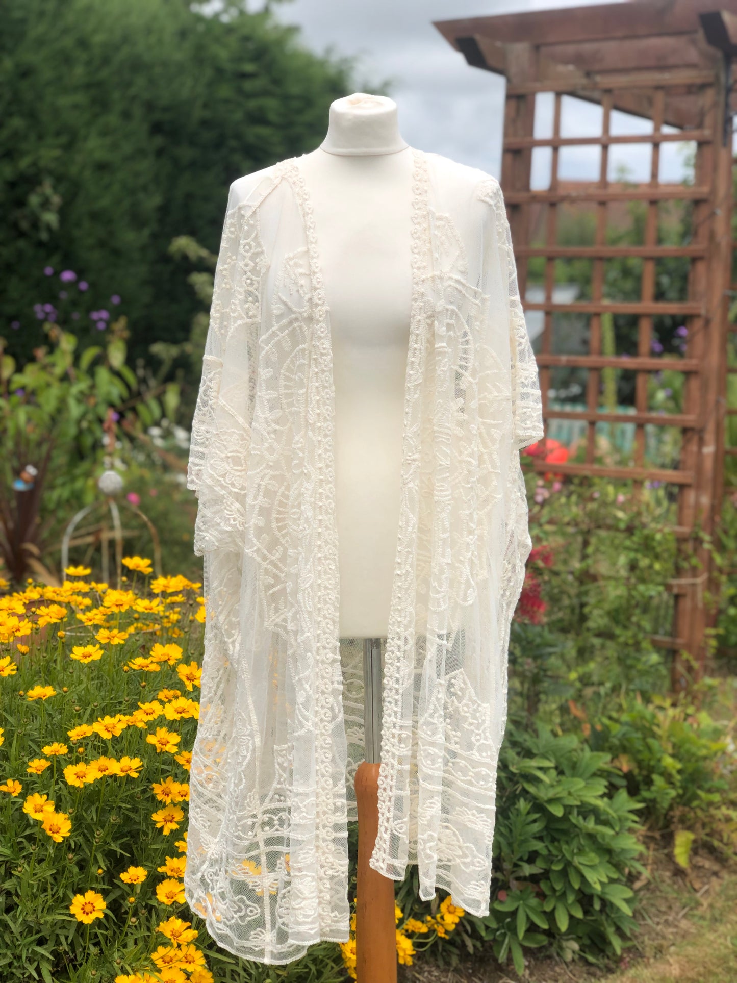 Lace Kaftan Inspired Jacket